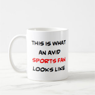 Caneca De Café ávido fã esportivo