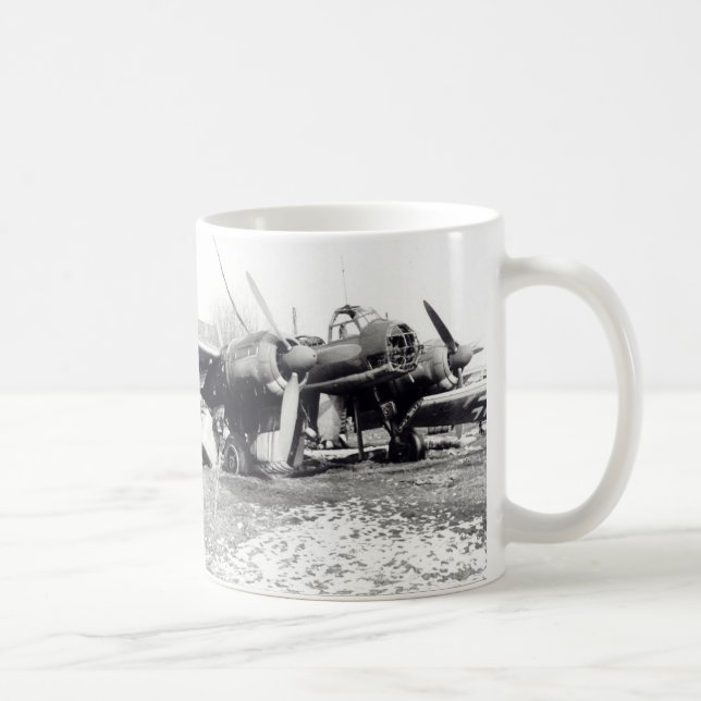Caneca De Café Aviões alemães 2 (Direita)