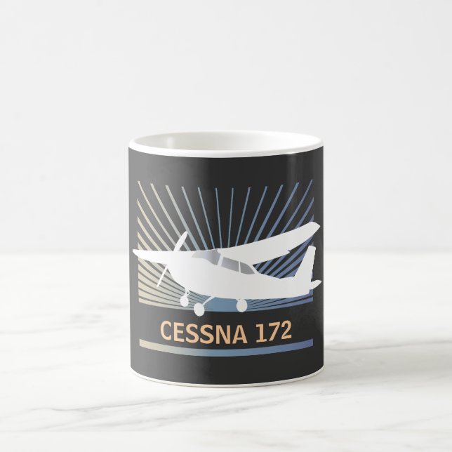 Caneca De Café Aviões altos da asa (Centro)