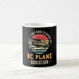 Caneca De Café Aviões de avião Vício RC Aviões RC