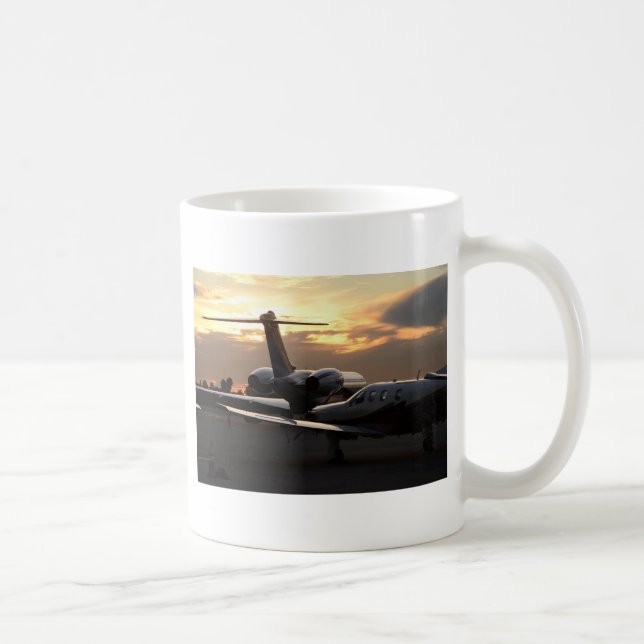 Caneca De Café Aviões de jato (Direita)