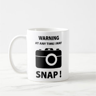 Caneca De Café Aviso A Qualquer Momento Posso Encaixar O Café