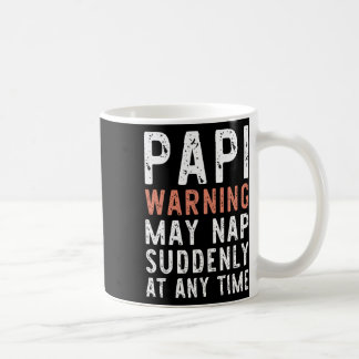 Caneca De Café Aviso do Papai Pode Cochilar Repentinamente a Qual