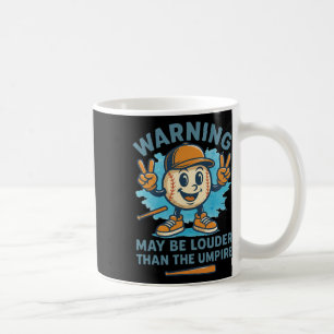 Caneca De Café Aviso pode ser mais alto que o árbitro Engraçado B