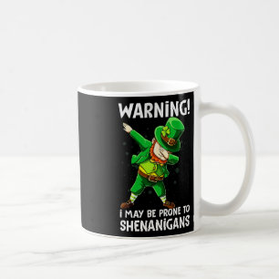 Caneca De Café Aviso Que Posso Estar Propenso A Shenanigan Happy