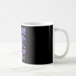 Caneca De Café Avô da família de borboletas da aniversariante