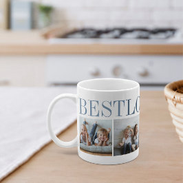 Caneca De Café Avô da melhor colagem de fotos do Lolo Ever 4