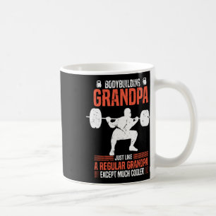 Caneca De Café Avô de Academia Musculação Avô de Fitness