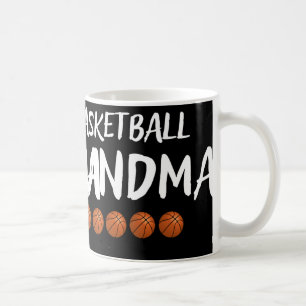 Caneca De Café Avó de basquete vovó Grammy Nana Mimi