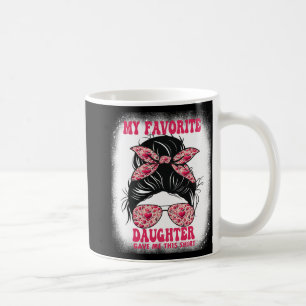 Caneca De Café Avó de Coque Desarrumado Minha Filha Favorita Me D