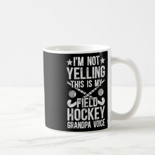 Caneca De Café Avô de Hóquei sobre Grama Voz Jogador de Hóquei so