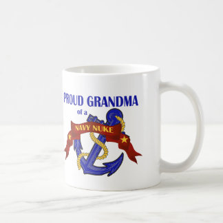 Caneca De Café Avó de umas armas nucleares do marinho