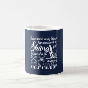 Caneca De Café Avó do esqui