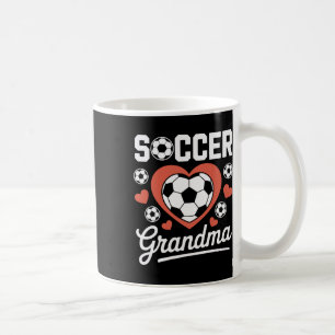 Caneca De Café Avó do Futebol Barulhenta Orgulhosa Dedicada Jogad