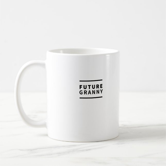 Caneca De Café Avó do futuro (Esquerda)