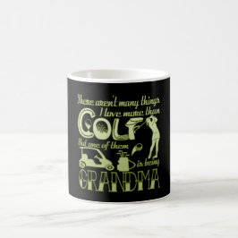 Caneca De Café Avó do golfe