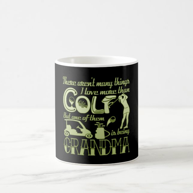 Caneca De Café Avó do golfe (Centro)