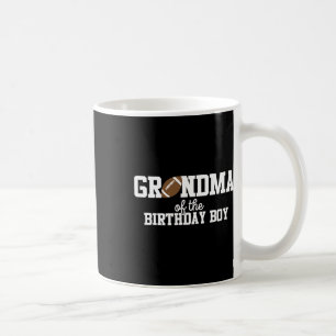 Caneca De Café Avó Do Menino Do Aniversário Amante De Futebol Pri
