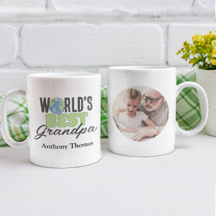 Caneca De Café Avô do Mundo Melhor Personalizado Fofo
