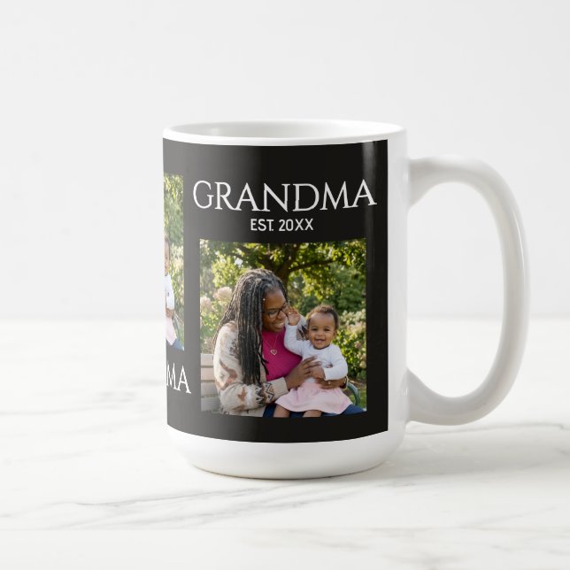 Caneca De Café Avó Estabeleceu Cápsulas Clássicas Presente de Fot (Direita)
