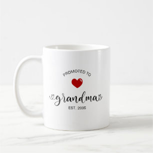 Caneca De Café Avó Estabeleceu Novo Presente de Avó