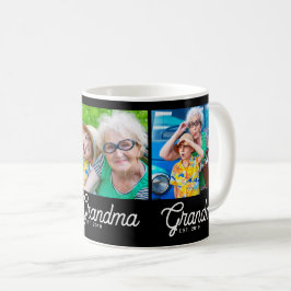 Caneca De Café Avó Estabelecida Roteiro Preto 3 Foto Isolada