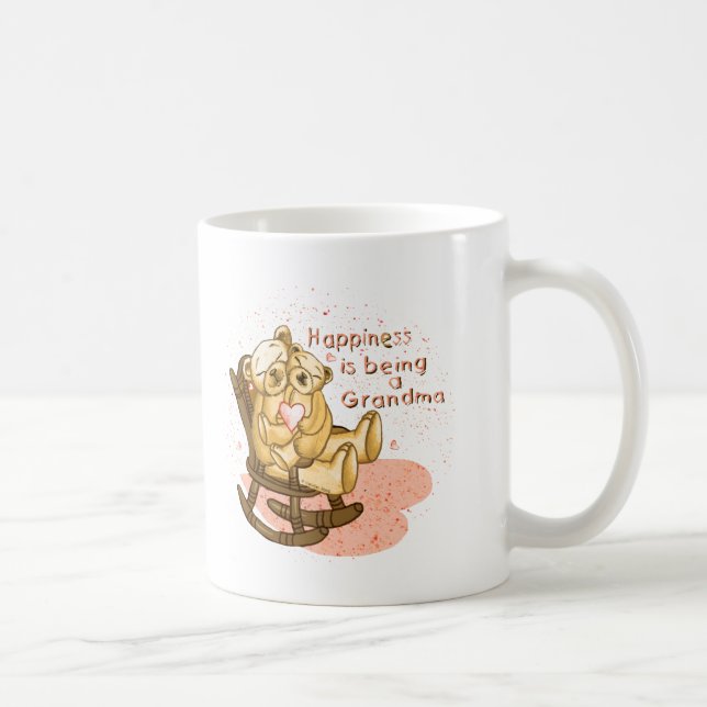 Caneca De Café Avó Felicidade (Direita)