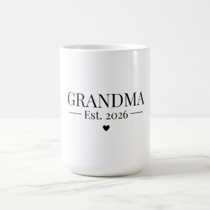 Caneca De Café Avó Fundada em 2026
