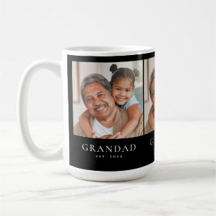Caneca De Café Avô Fundado 3 Foto Preto