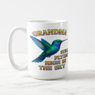 Caneca De Café Avó Hummingbird - Ainda Voando Alta Edição