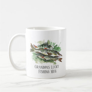 Caneca De Café Avô Lucky Fish Mug   Pike e Perch