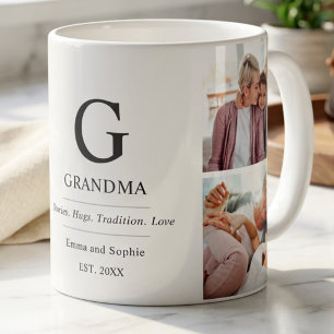 Caneca De Café Avó Multi Foto Tipografia Avó Fofo