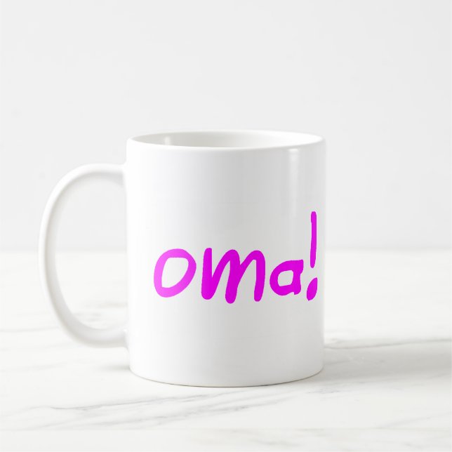 Caneca De Café avó oma (Esquerda)