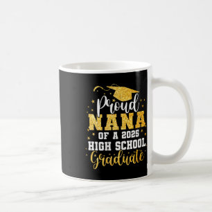 Caneca De Café Avó Orgulhosa de uma turma de formandos do Ensino