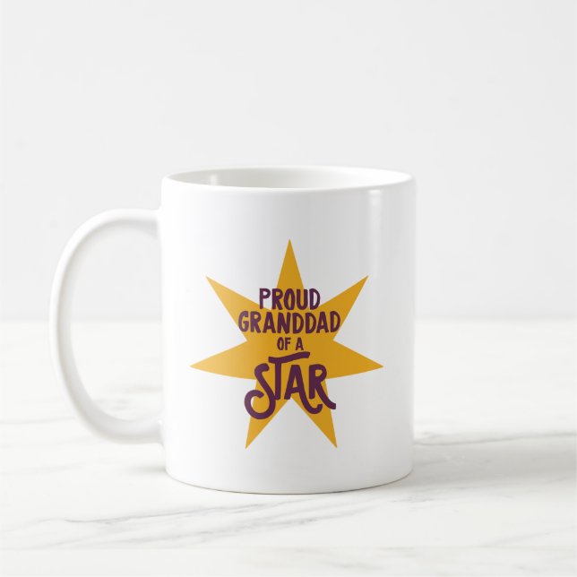 Caneca De Café Avô Orgulhoso (Esquerda)
