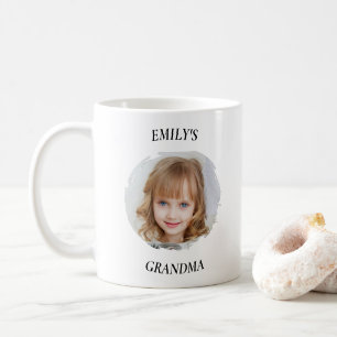 Caneca De Café Avó Personalizada - Caneta Fotográfica