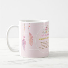 Caneca De Café Avô POEM FOTO Flores Rosa Rosa Aniversário