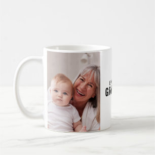 Caneca De Café Avó Preto Branco 2 Foto