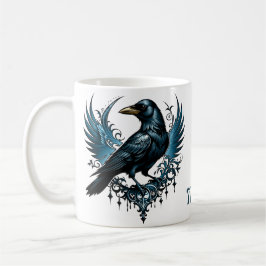 Caneca De Café Avó preto majestoso sentado em um ornamentado