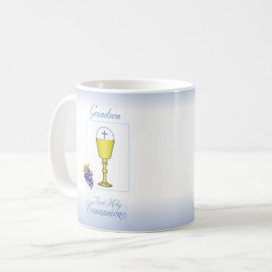 Caneca De Café Avô Primeira Comunhão, Chalice com Anfitrião