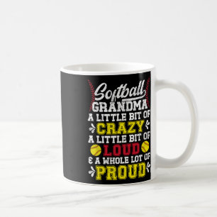 Caneca De Café Avó Softll Louca Alta Avó De Um Jogo Softll