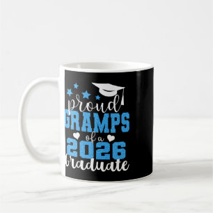 Caneca De Café Avô Super Orgulhoso de Graduado de 2026 Graduado S