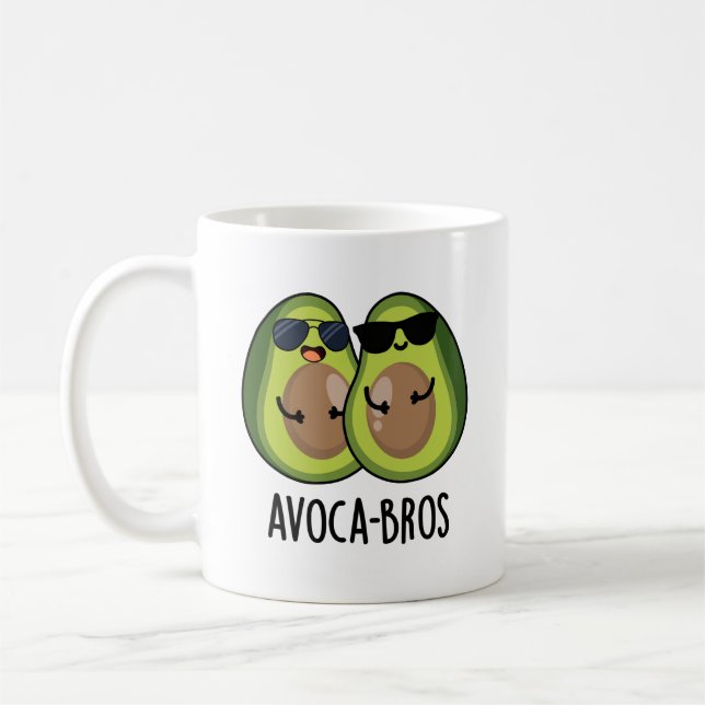 Caneca De Café Avoca-bros Funny Avocado Pun (Esquerda)
