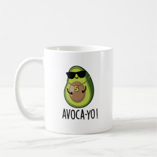 Caneca De Café Avoca-yo Cute Legal Avocado Pun