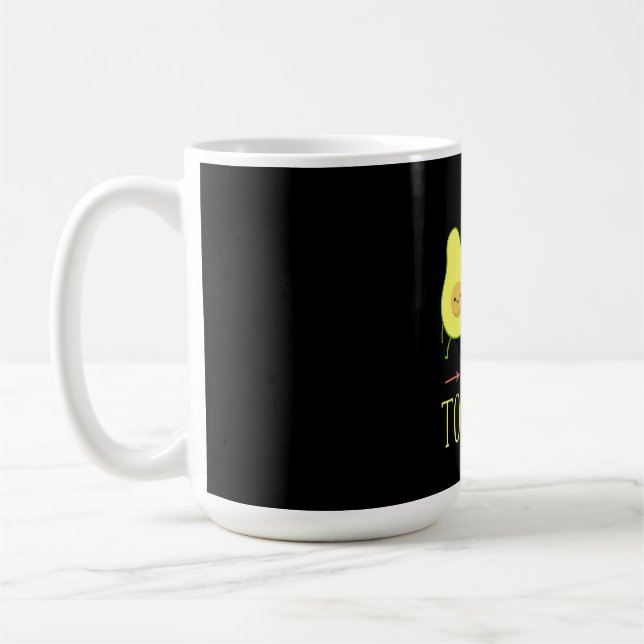 Caneca De Café Avocado Melhor Junto (Esquerda)