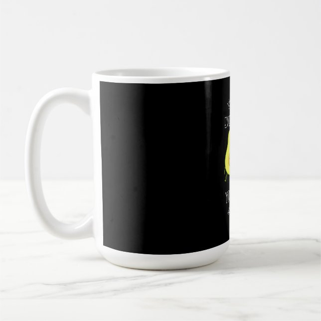 Caneca De Café Avocado Pode Fazer Todo Mundo Feliz (Esquerda)
