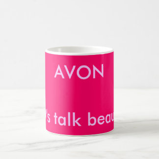 Caneca De Café AVON, deixou-nos falar a beleza!