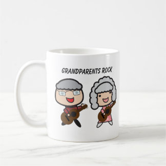 Caneca De Café Avós bonitos fazem personalização do dia dos avós
