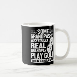 Caneca De Café Avôs de Verdade Jogam Golfe Golfe Divertido Avôs G