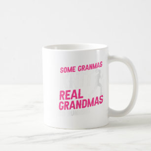 Caneca De Café Avós Verdadeiras Que Executam Um Mais velho Atleti